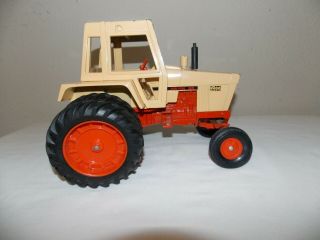 Vintage Yellow Case Agri King 1070 With Cab Ertl 1/16 Die Cast,  Exc