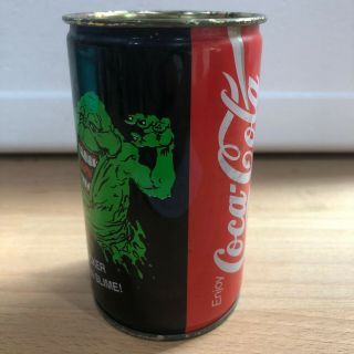 Ghostbuster 7 - 11 Coca Cola Coke Can from Hong Kong 1989 RARE 3