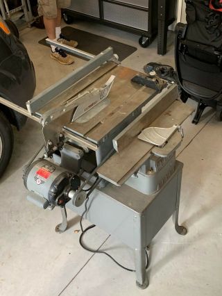 1950 Rockwell Vintage Table Saw - With Instruction Manuals
