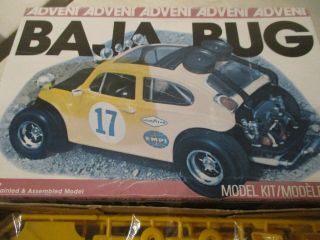 Rare Vintage Revell Baja Advent Volkswagen Beetle Bug Dune Buggy 1:25 1979 Issue