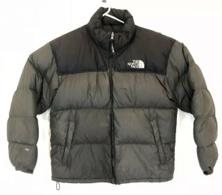 Vtg The North Face Nuptse 700 Puffer Jacket Mens Xl Grey