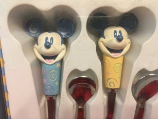 Mickey ' s Sweet Shop Ice Cream Spoons and Scoop Vintage Rare Disney Store NIB 2