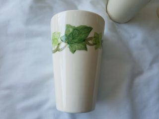Vintage SET OF 8 FRANCISCAN IVY Tumblers,  12 ounces each,  without a green line 2