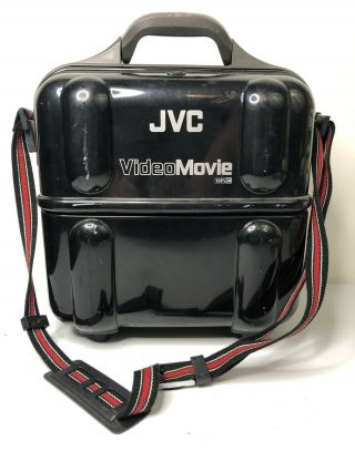 JVC GR - C7U Vintage Camcorder Video Camera and Hard Case Back To The Future Prop 6