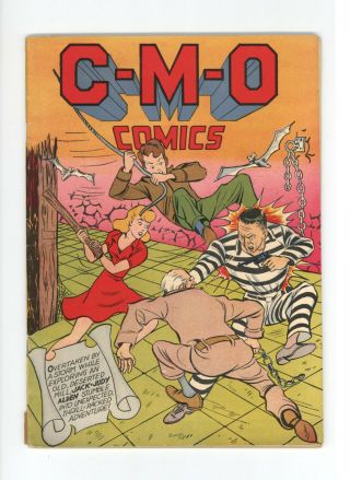 C - M - O Comics 1 - 1942 Centaur Publ.  - Very Rare - Book - Unrestored