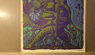 Moby Grape The Ark 2nd Printing 1967 Vintage Poster Pin Up Baltimore 2