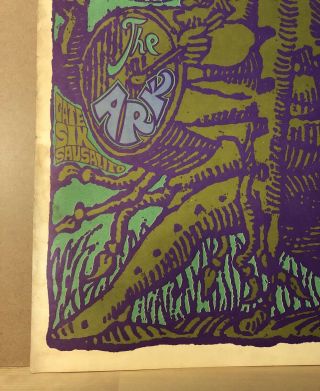 Moby Grape The Ark 2nd Printing 1967 Vintage Poster Pin Up Baltimore 4