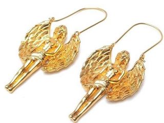 Givenchy Paris Authentic Nwot Collectors Edition Zodiac Virgo Gold Earrings