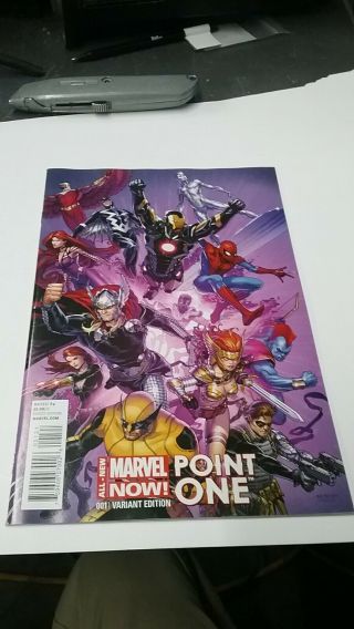 All Marvel Now Point One Variant First App Kamala Kahn Rare 1/75 Mcniven