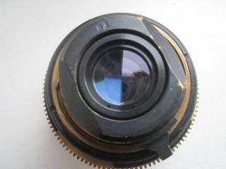Very rare Movie lens,  USSR bronze 1971 year ОКС1 - 50 - 1 OKS 5