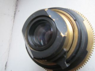 Very rare Movie lens,  USSR bronze 1971 year ОКС1 - 50 - 1 OKS 6