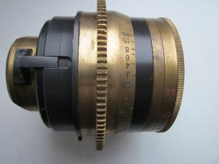 Very rare Movie lens,  USSR bronze 1971 year ОКС1 - 50 - 1 OKS 8