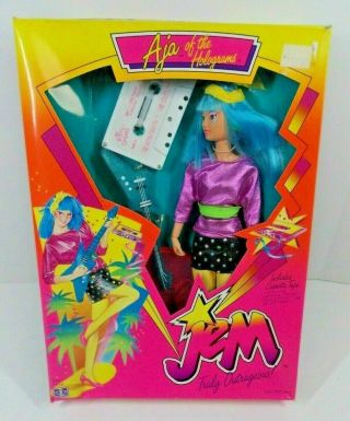 Vintage Jem And The Holograms Aja Doll Hasbro Second Edition 1986