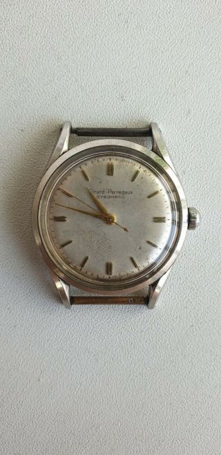 Vintage Men Girard Perregaux Gyromatic Watch Serviced Swiss Switzerland