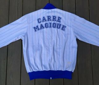 VTG Adidas Trefoil France 1982 World Cup Carre Magique Varsity Jacket Men’s XL 2