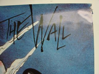 Vtg 1982 Pink Floyd The Wall Poster 