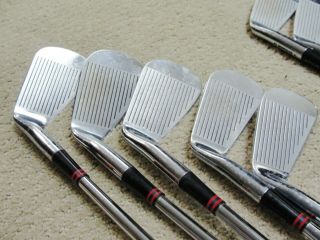 VTG Rare Ben Hogan Apex Forged Ft Worth TX Iron Set 1 - E RH Golf Club Irons 4 - fle 12