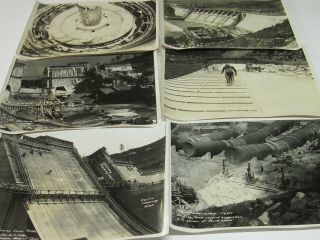 Vintage Photos Of Building The Allatoona Dam 1946 - 49.  Total Of 48 8 X 10