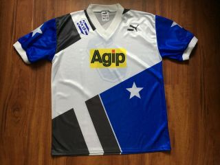 Lausanne Sport Football Shirt1991 - 1992 Match Worn Vintage Jersey 3