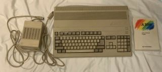 Vintage Commdore Amiga 500 With M - Tec 68020,  1mb Ram And Kickstart 3.  1