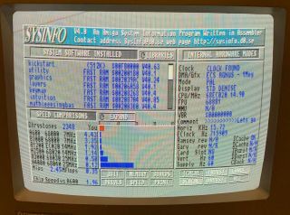 Vintage Commdore Amiga 500 with M - Tec 68020,  1MB Ram and Kickstart 3.  1 9