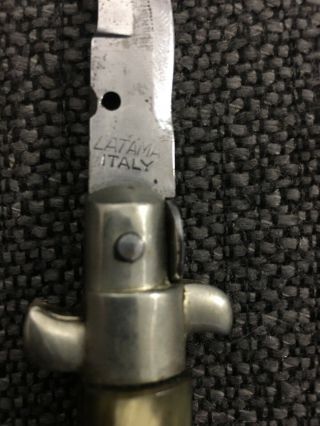 Vintage Latama 11” Old Horn Knife 2