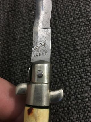 Vintage Latama 11” Old Horn Knife 8