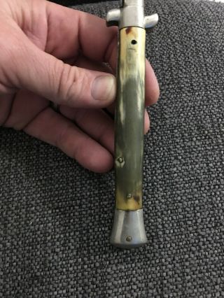 Vintage Latama 11” Old Horn Knife 9
