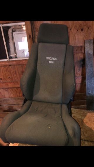 Vintage Recaro Se Seats.  Jdm 80s,  90s Reclineable Bucket