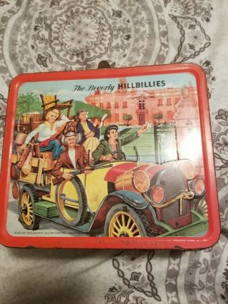 Vintage Metal Lunch Pail The Beverly Hillbillies Metal Lunchbox Lunch Box,  Old