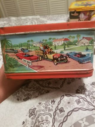 Vintage Metal Lunch Pail The Beverly Hillbillies Metal Lunchbox lunch box,  old 3