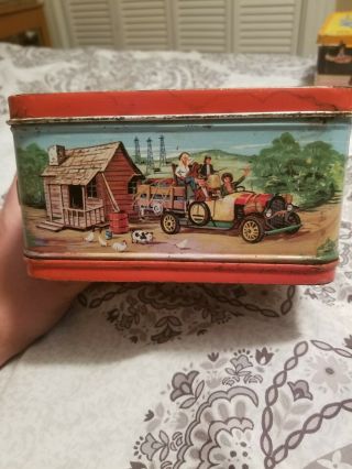 Vintage Metal Lunch Pail The Beverly Hillbillies Metal Lunchbox lunch box,  old 4