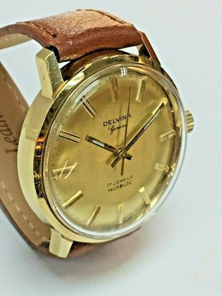 Gents Vintage Swiss Made Mechanical 17 Jewel Wristwatch
