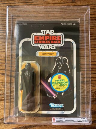 Star Wars 1982 Vintage Kenner Esb 48 Back B Darth Vader Moc Cas 80 Revenge Offer