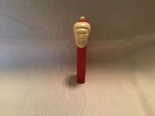 Vintage Pez Dispenser Ivory Face Santa Claus No Feet Austria 2620061 Cond