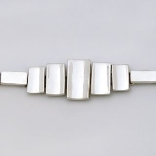 VTG Talleres de Los Ballesteros Modernist Sterling Silver Bracelet 6
