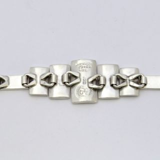 VTG Talleres de Los Ballesteros Modernist Sterling Silver Bracelet 7