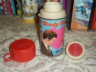 Vintage The Brady Bunch Metal Thermos Only Replacement 1970 Rare