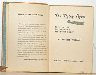 THE FLYING TIGERS 1942 FIRST EDITION RUSSELL WHELAN WORLD WAR II WW2 CURTISS P40 2