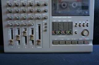 Tascam Portastudio 424 Vintage 4 Track Cassette Tape Recorder Multitrack Mixer 3