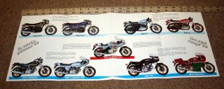 Vintage Ducati Literature (gtv/s,  Pantah 500 Sl,  Darmah Sd & Ss,  900 Ss & Hailwo