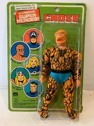 Vintage Mego The Thing Action Figure 1979 Marvel Fantastic Four 4 Chose 8”