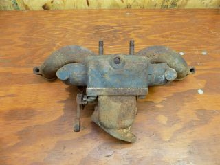 Vintage Willys Jeep Intake And Exhaust Manifold Ww2 Wwii 1940s 1950s 1942 Army