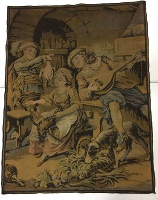 Vintage Large French Tapestry