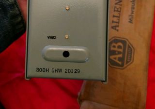 Allen Bradley Pendant Style Push Button Motor Control NOS Vtg 800H 5HW 20129 2