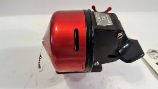 Vintage Garcia Abu - Matic 170 Fishing Reel with Manuals Spin Cast EUC 4