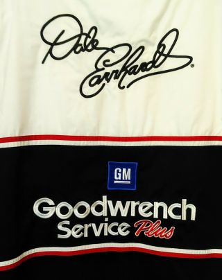 Vtg Dale Earnhardt Sr.  GM GOODWRENCH service plus Snap front Pit Crew shirt 2XL 5