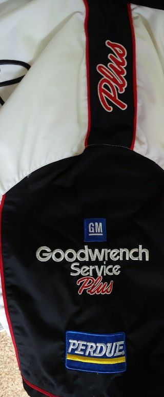 Vtg Dale Earnhardt Sr.  GM GOODWRENCH service plus Snap front Pit Crew shirt 2XL 6