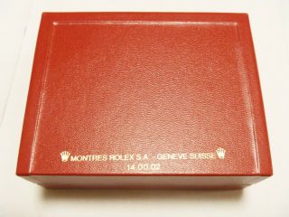 Vintage 1980/1990 ' s Rolex Ladies Watch Box Case 14.  00.  02 8