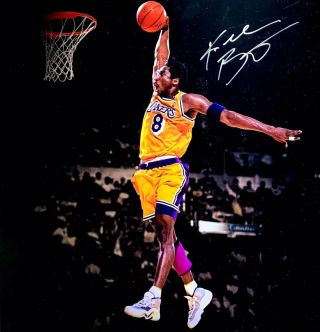 Kobe Bryant Autographed 
